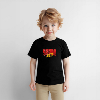 Super Hautz Kinder Premium T-Shirt - Schwarz