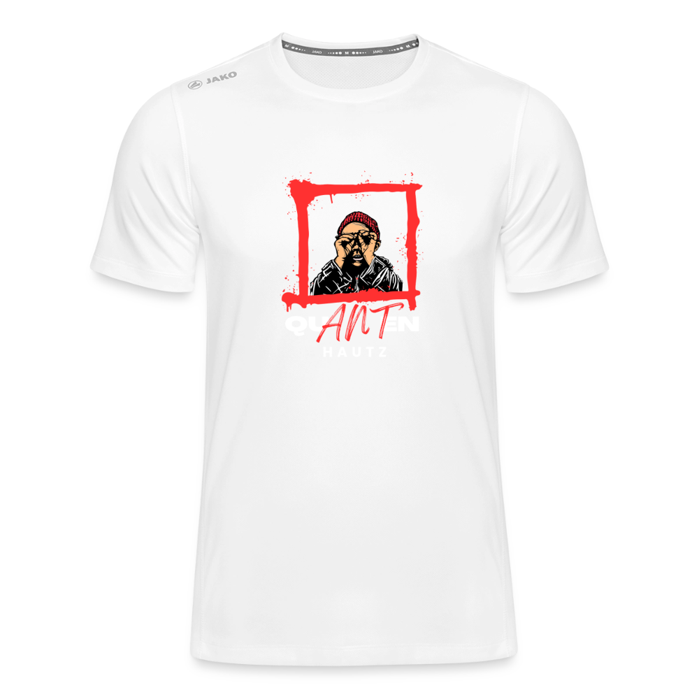 Quanten Hautz JAKO Männer T-Shirt Run 2.0 - Weiß