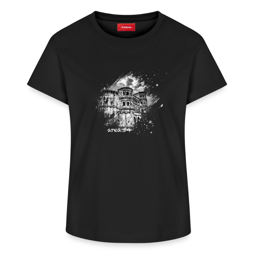 Trier Frauen Supima Cotton T-Shirt - Schwarz
