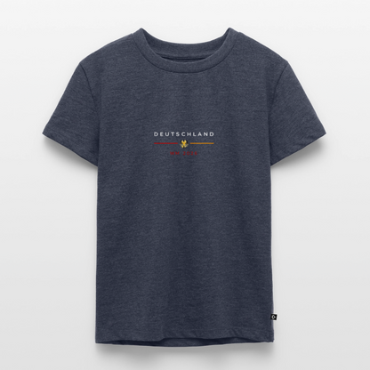 Deutschland Kinder Premium T-Shirt - Jeansblau 
