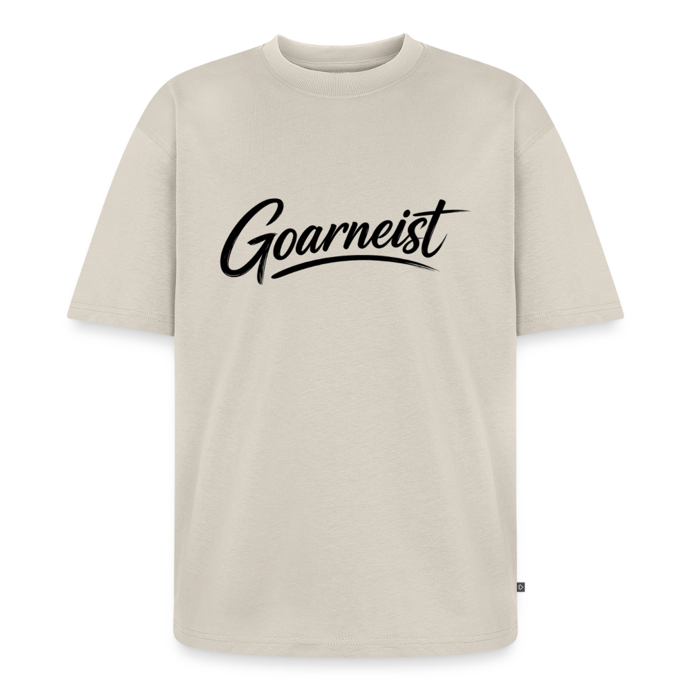 Goarneist Unisex Premium Oversized Bio T-Shirt - Beige