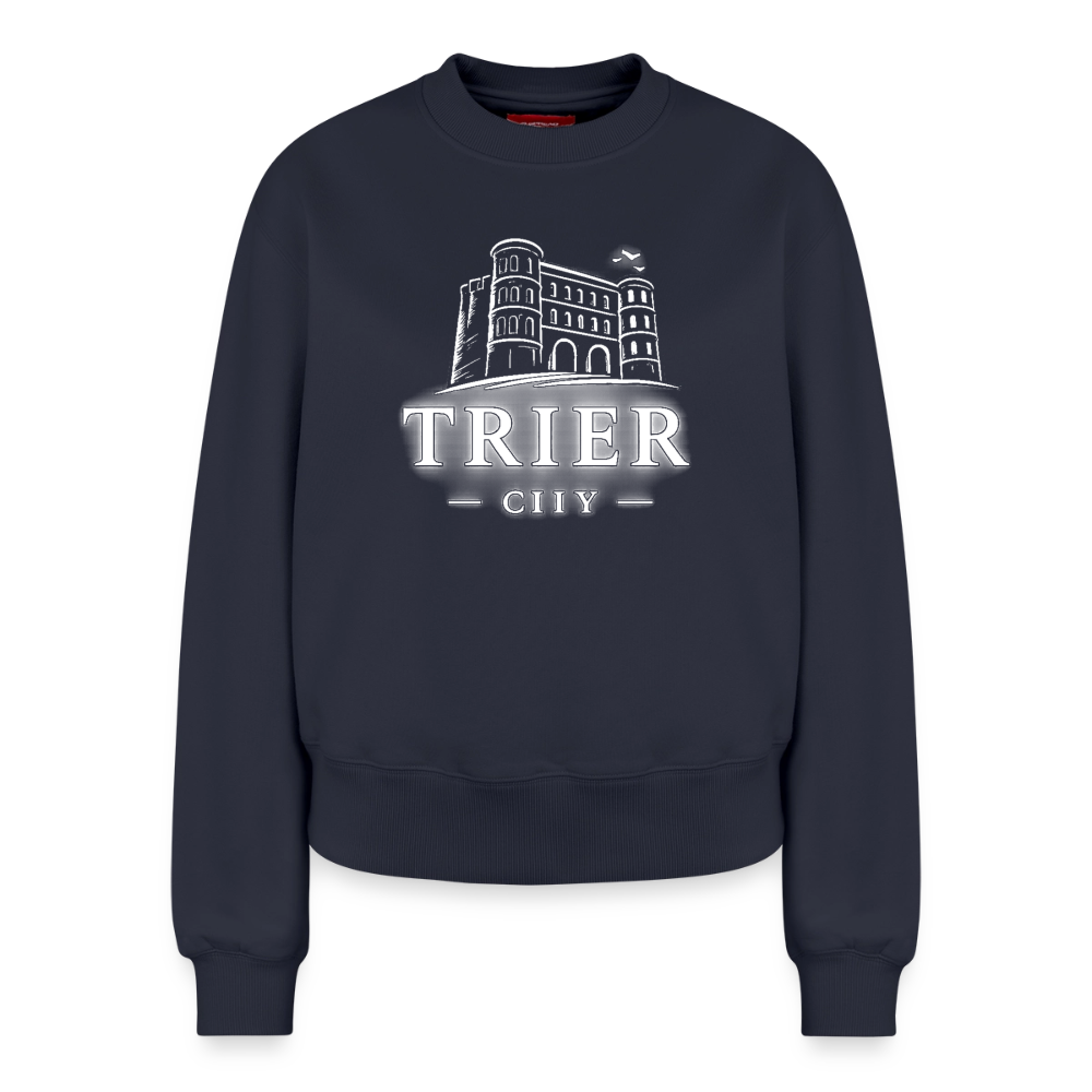 Trier Relaxed Frauen Organic Sweatshirt – DIS54 - Navy