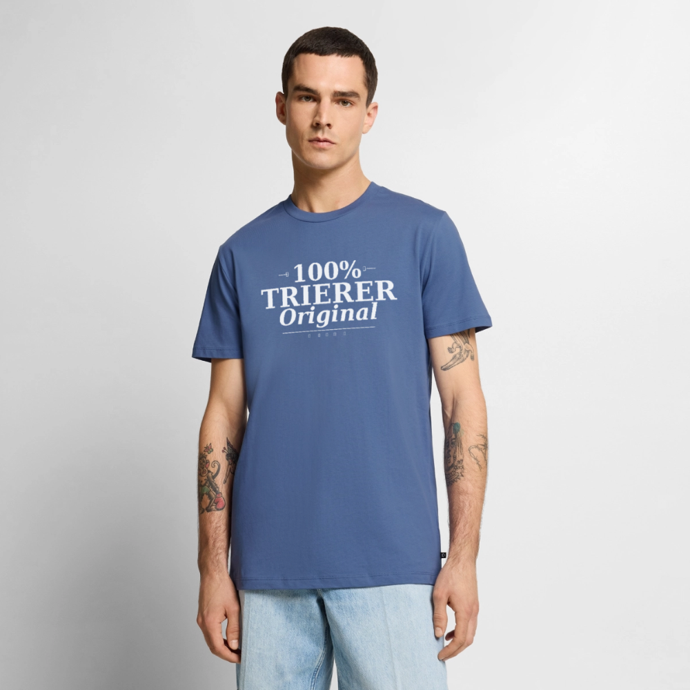 Trier Spruch Männer Premium T-Shirt - Taubenblau