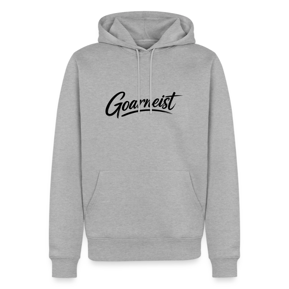 Goarneist Männer Premium Hoodie - Grau meliert