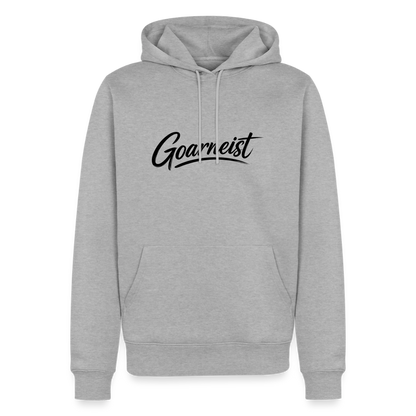 Goarneist Männer Premium Hoodie - Grau meliert