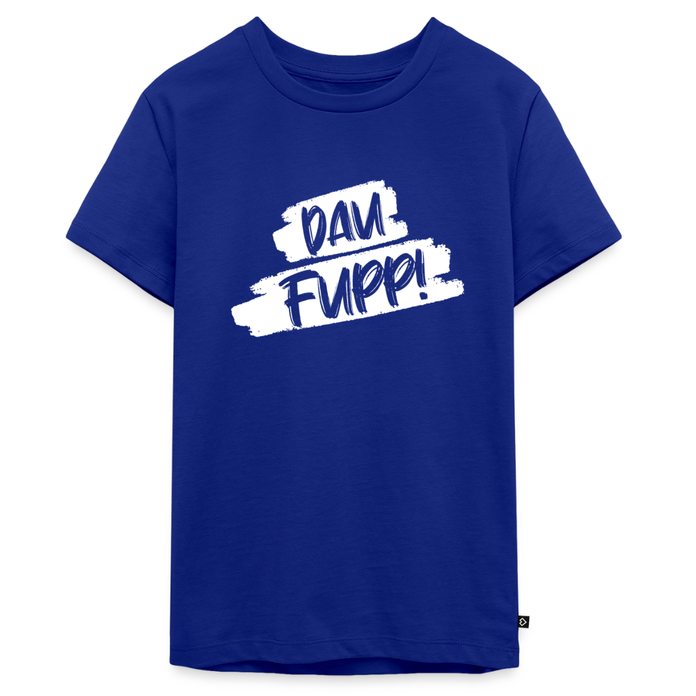 Dau Fupp Teenager Premium T-Shirt - Royalblau
