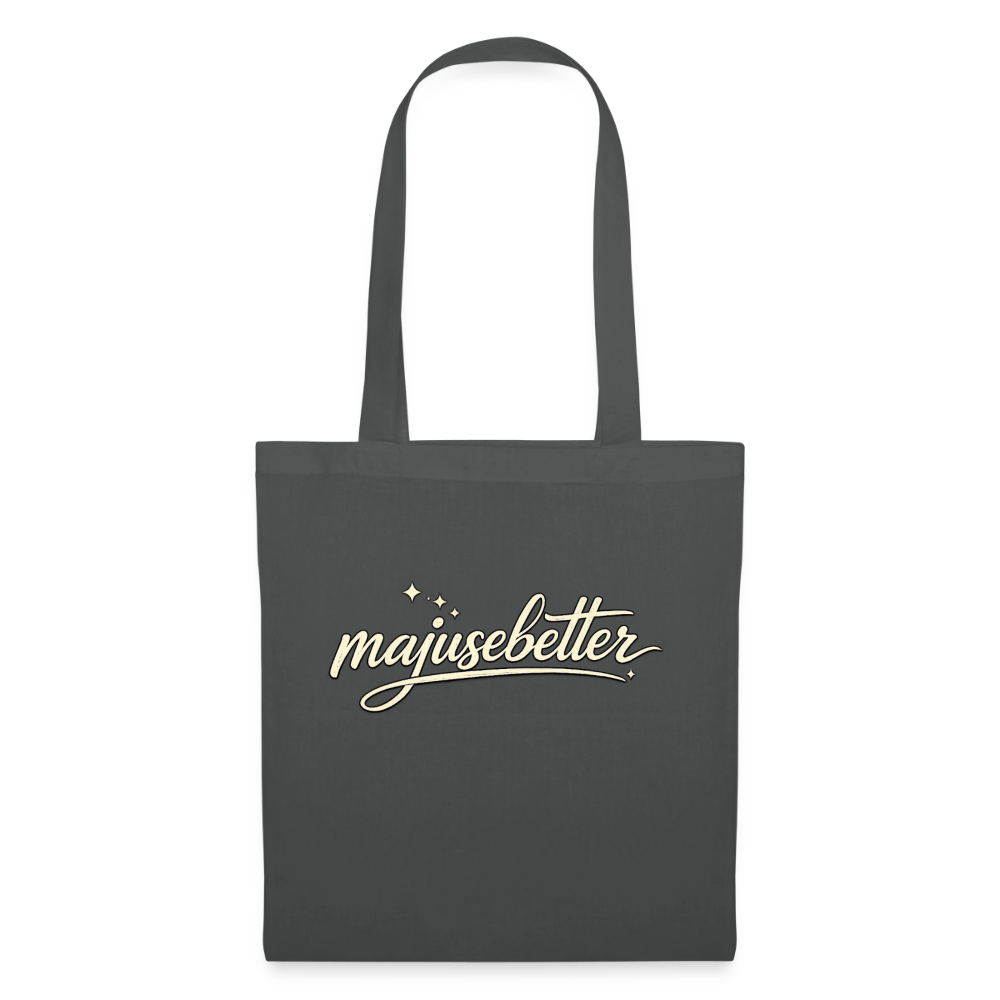 Majusebetter Stoffbeutel - Graphite