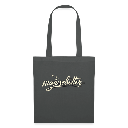 Majusebetter Stoffbeutel - Graphite