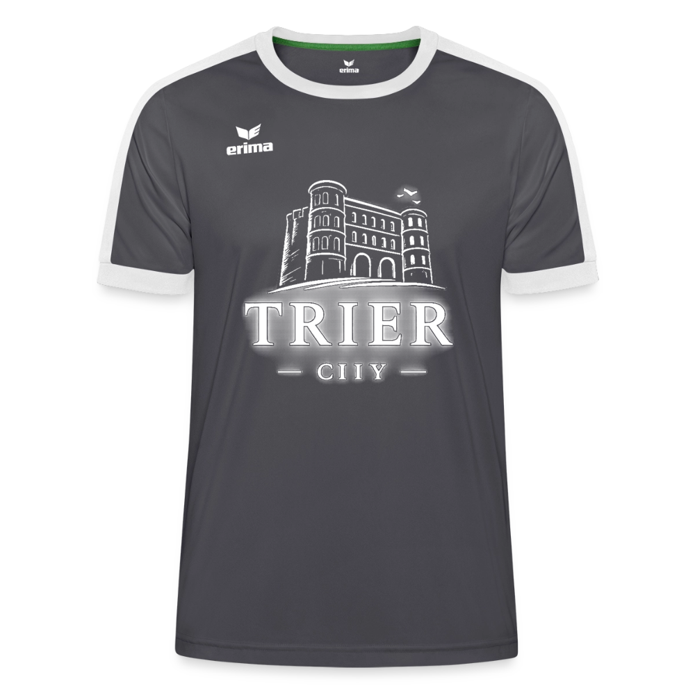 Trier ERIMA Unisex Retro Star Trikot - Grau/Weiß