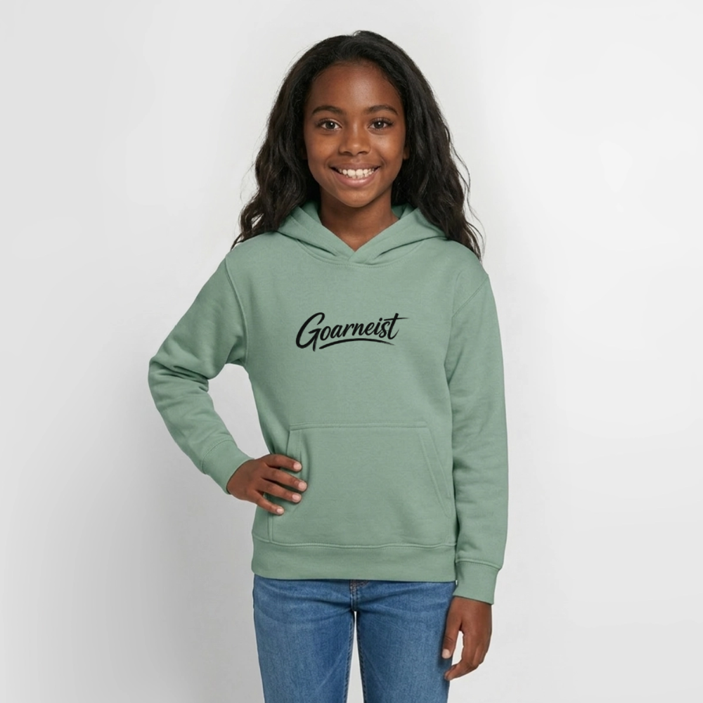 Goarneist Teenager Hoodie - Graugrün