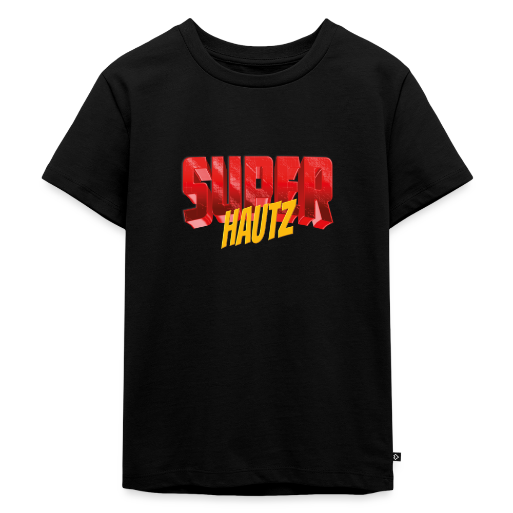 Super Hautz Kinder Premium T-Shirt - Schwarz