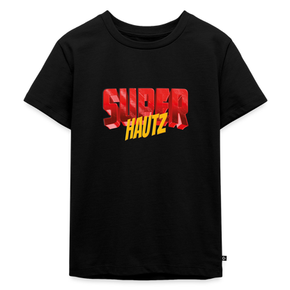 Super Hautz Kinder Premium T-Shirt - Schwarz