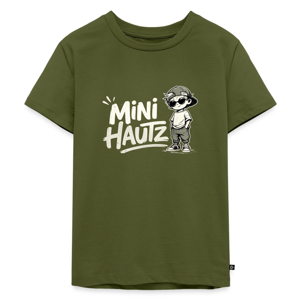 Mini Hautz Kinder Premium T-Shirt - Khaki