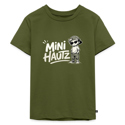 Mini Hautz Kinder Premium T-Shirt - Khaki