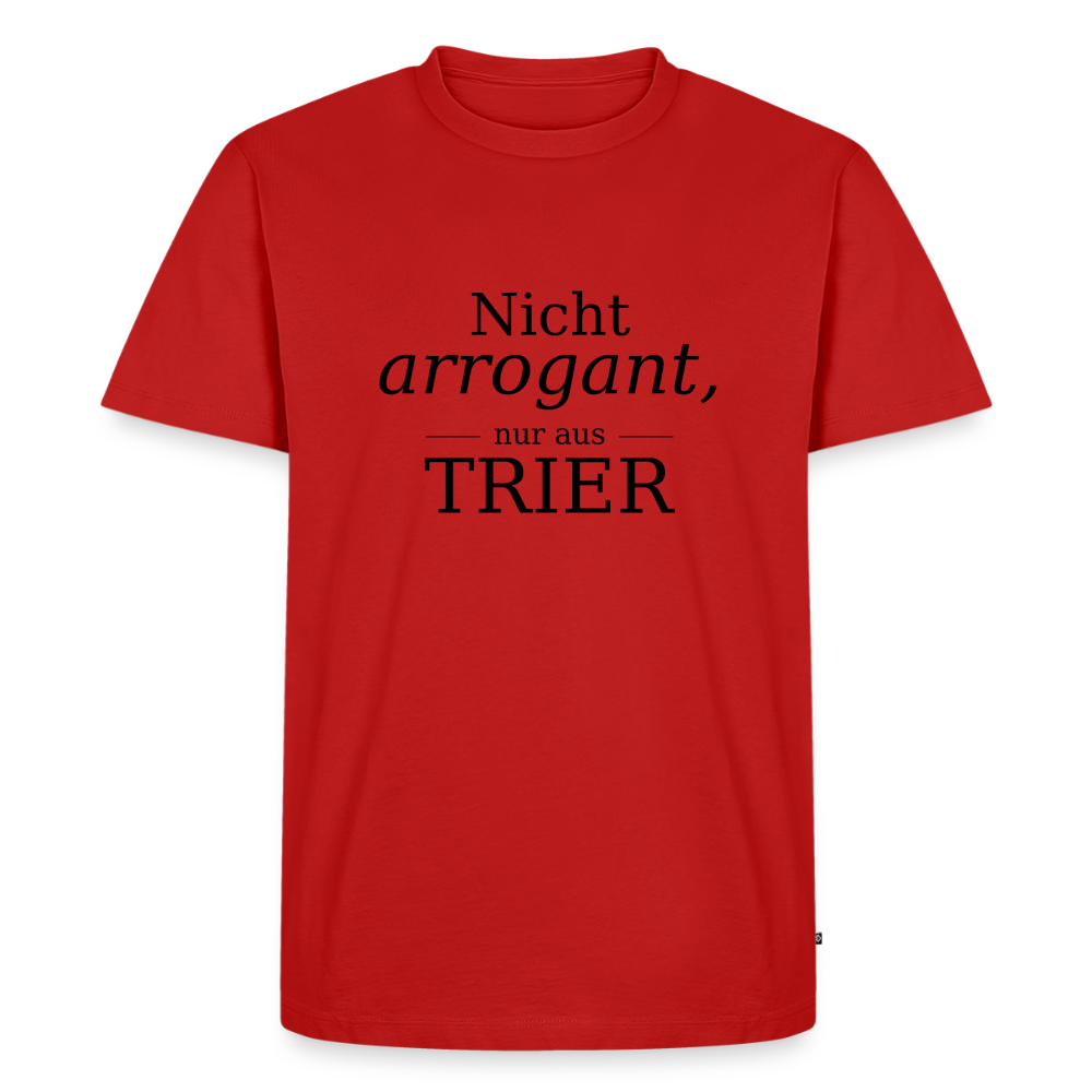 Trier Spruch Männer Premium T-Shirt - Rot