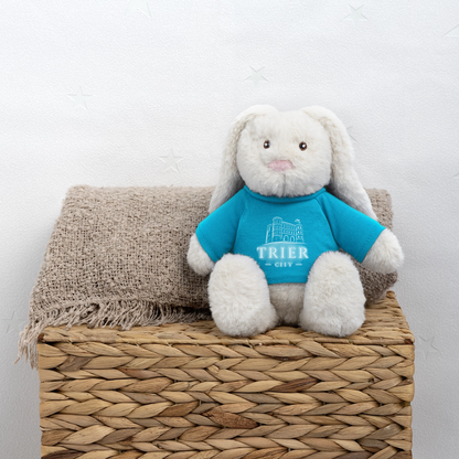 Trier MiniFeet® RecycelHase® Creme - Atollblau