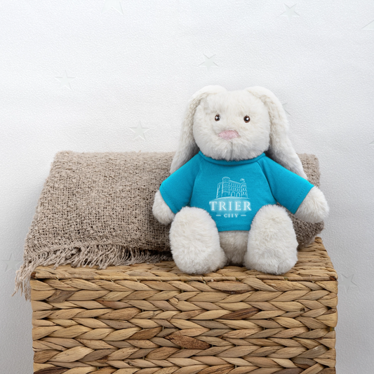 Trier MiniFeet® RecycelHase® Creme - Atollblau