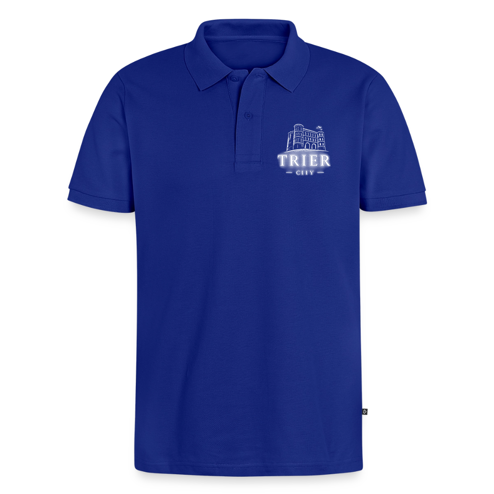 Trier Männer Premium Bio Polo Shirt - Royalblau