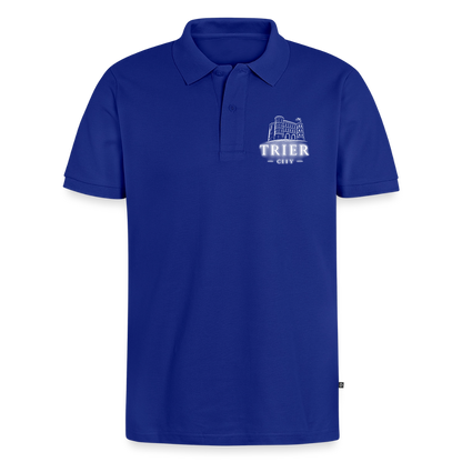 Trier Männer Premium Bio Polo Shirt - Royalblau