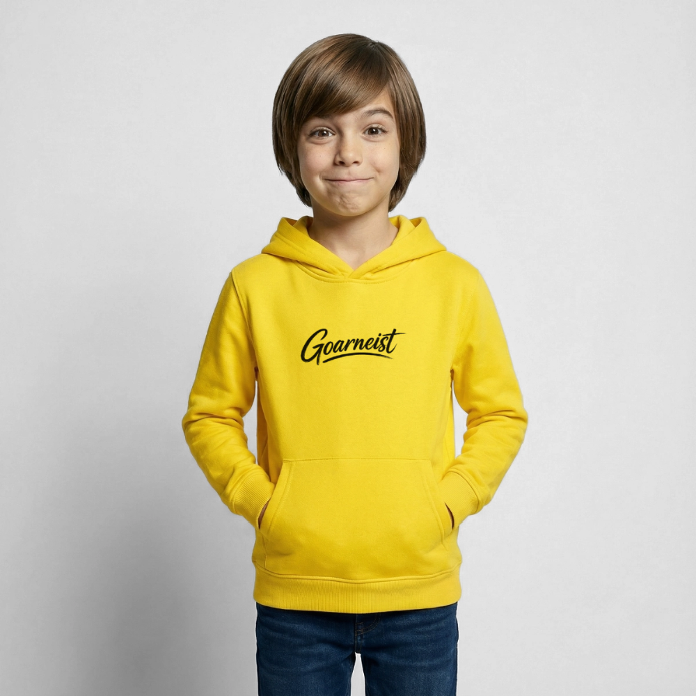 Goarneist Kinder Hoodie - Gelb