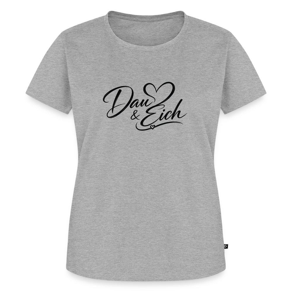 Dau & Eich Frauen Premium T-Shirt - Grau meliert