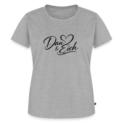 Dau & Eich Frauen Premium T-Shirt - Grau meliert