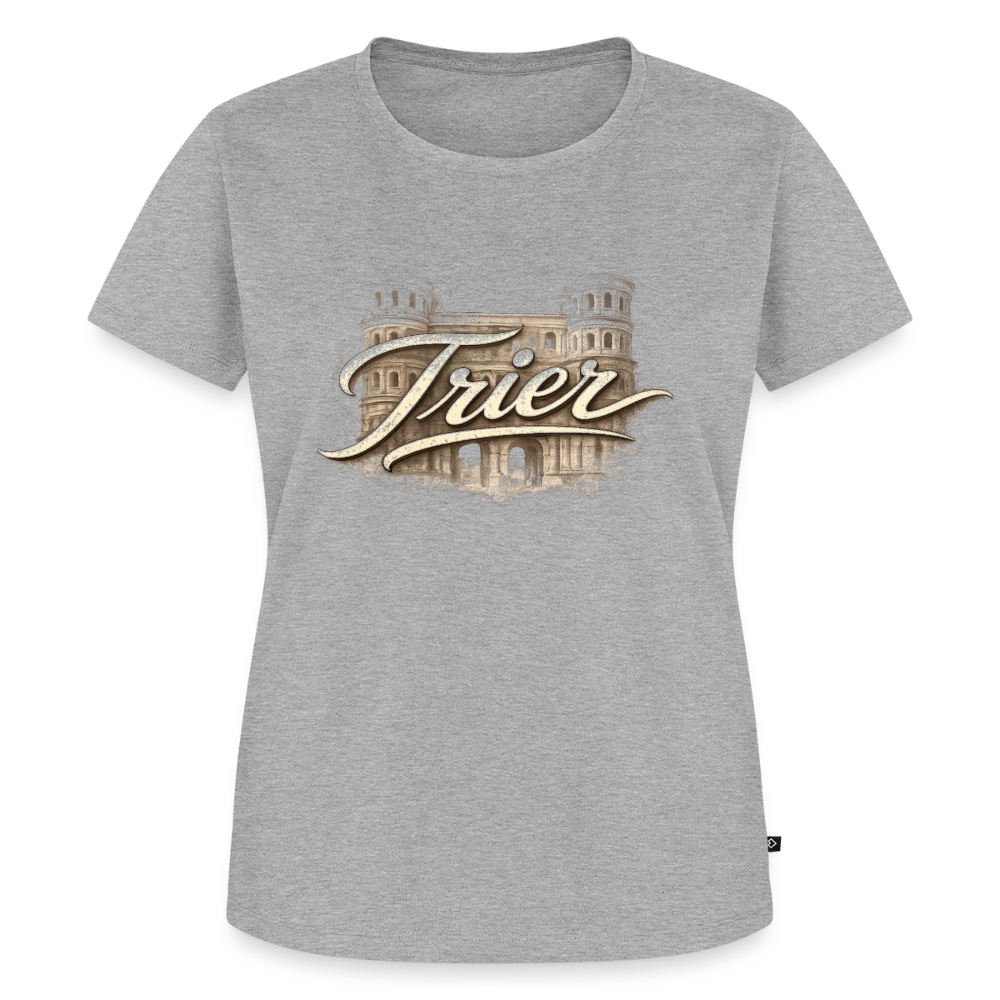 Trier mit Porta Lady Shirt - heather grey