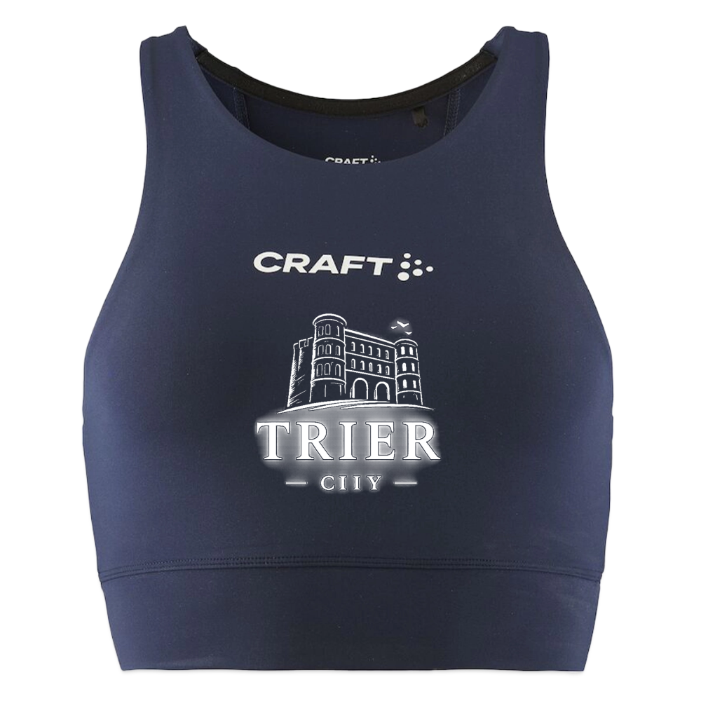 Trier CRAFT Rush 2.0 Frauen Crop Top - Dunkelnavy