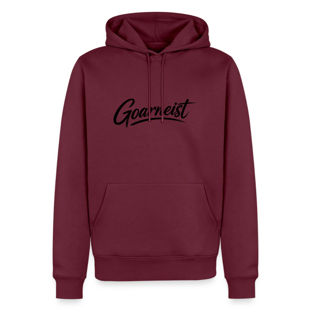 Goarneist Männer Premium Hoodie - Burgunderrot