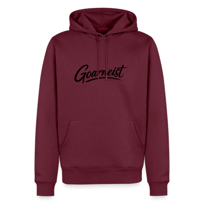 Goarneist Männer Premium Hoodie - Burgunderrot