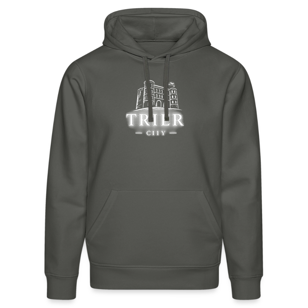 Trier Unisex Bio-Hoodie DRUMMER - Anthrazit