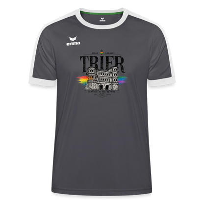 Pride ERIMA Unisex Retro Star Trikot - Grau/Weiß