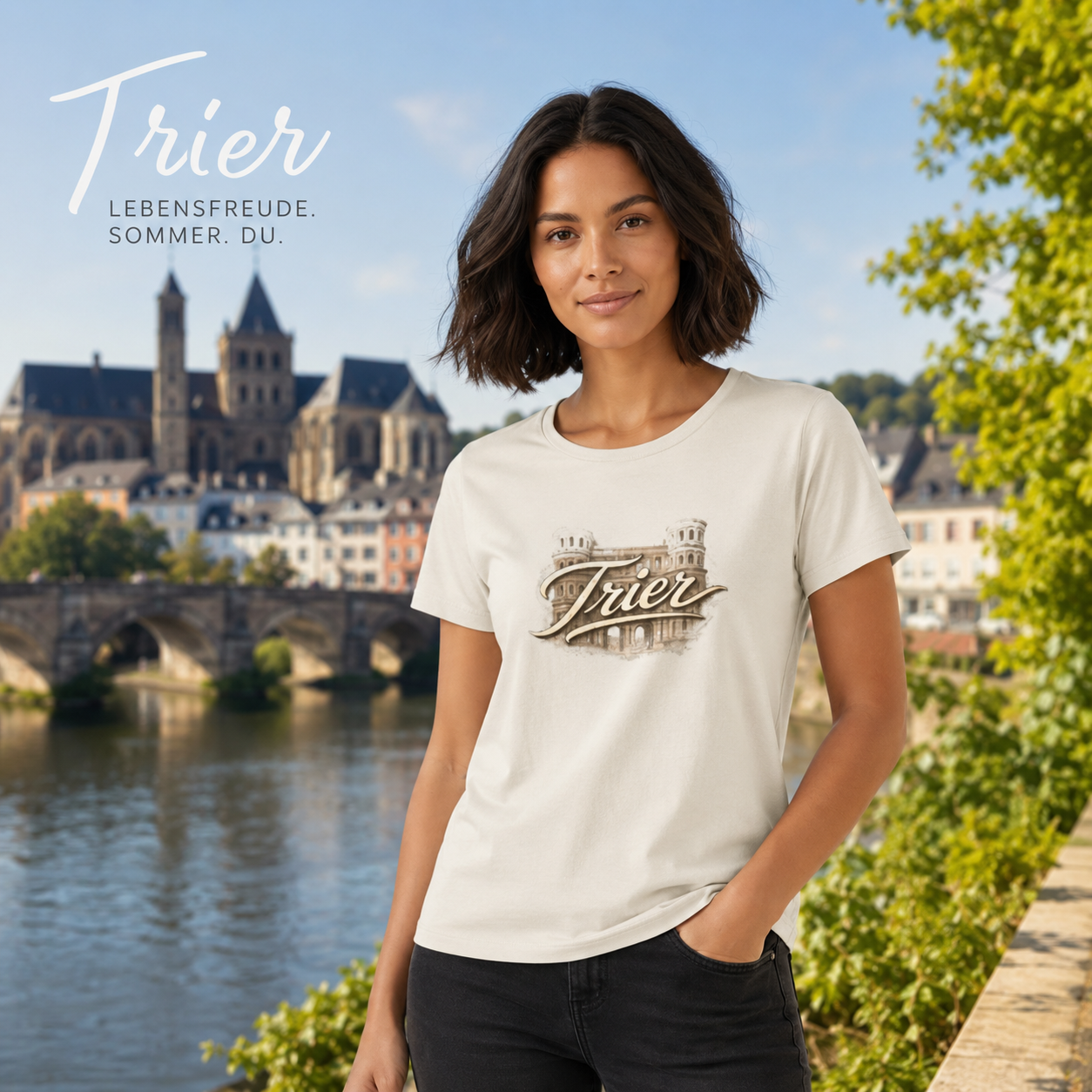 Trier mit Porta Lady Shirt