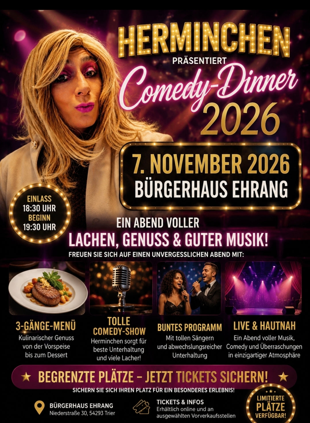 Comedy-Dinner